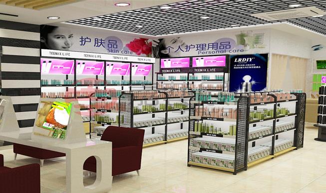 高端化妆品展柜制作需要用到哪些常用的材料？